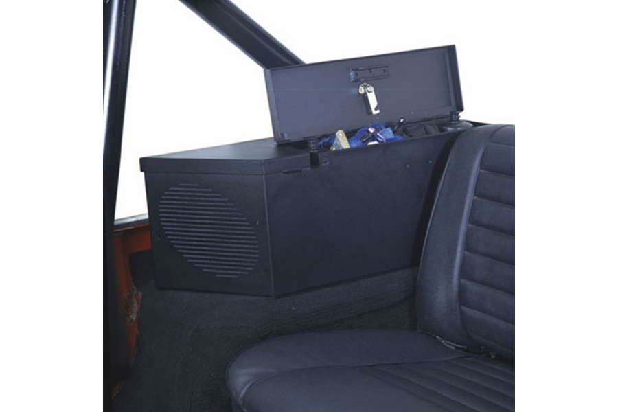 Tuffy Security Speaker Storage Unit w/Roll Bar Cutout - YJ/CJ7/CJ5