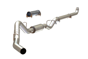 MBRP Performance Series Down Pipe Back 4in Exhaust System - 2001-2007 Chevy/GMC Duramax