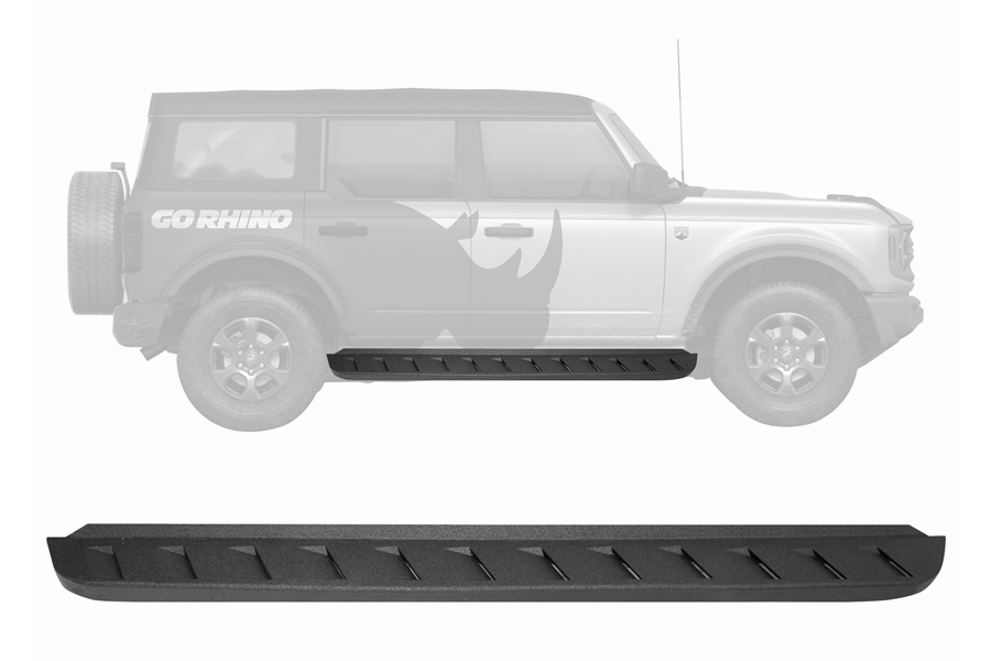 Go Rhino RB10 Running Boards Kit  - Bronco 4dr 2021+