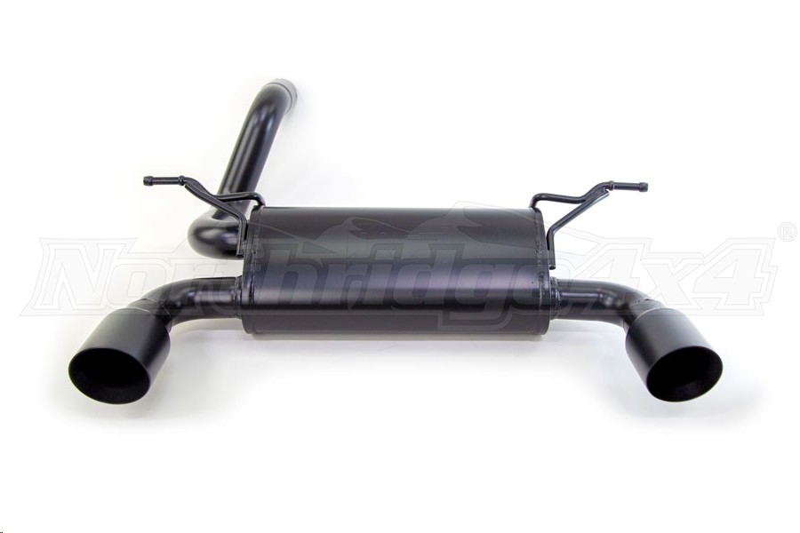 Jeep Jl 3 6l Magnaflow Mf Series Axleback Exhaust System Black