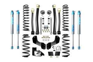 EVO Manufacturing 3.5in Enforcer Overland Stage 3 Lift Kit w/ King 2.0 Shocks - JL 4Dr