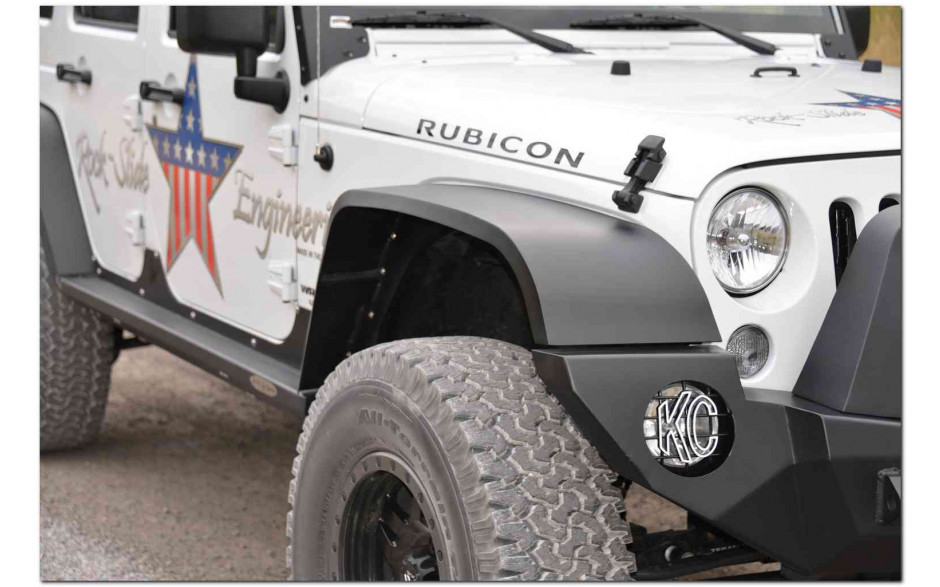 Rock-Slide Engineering Full Length Front & Rear Fender Flares - JK
