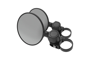 Scosche BaseClamp 5in Round Side View Mirrors 