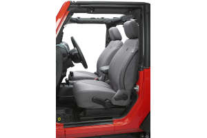 Bestop Front Seat Covers Charcoal - JK 2007-12