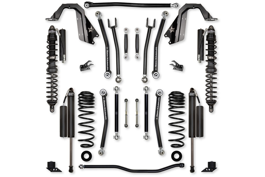 Rock Krawler 4.5in X Factor 'No Limits' Coil Over Lift Kit - JL 392 Only