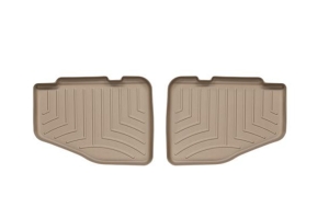 WeatherTech FloorLiner Two-piece Rear Floor Liner Set - Tan  - TJ
