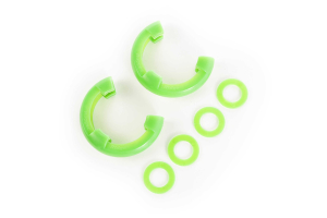 Rugged Ridge 7/8-inch D-ring Shackle Isolator Kit Green