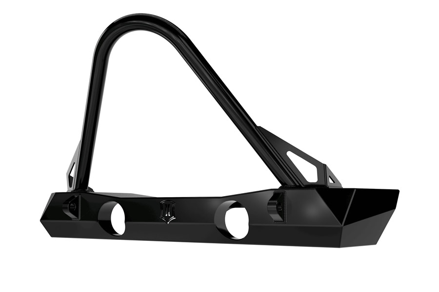 Icon Vehicle Dynamic Pro Series Front Bumper w/ Stinger and Tabs - JK 