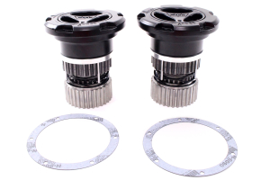 Warn Premium Locking Hubs Black - 2005+ Ford Superduty