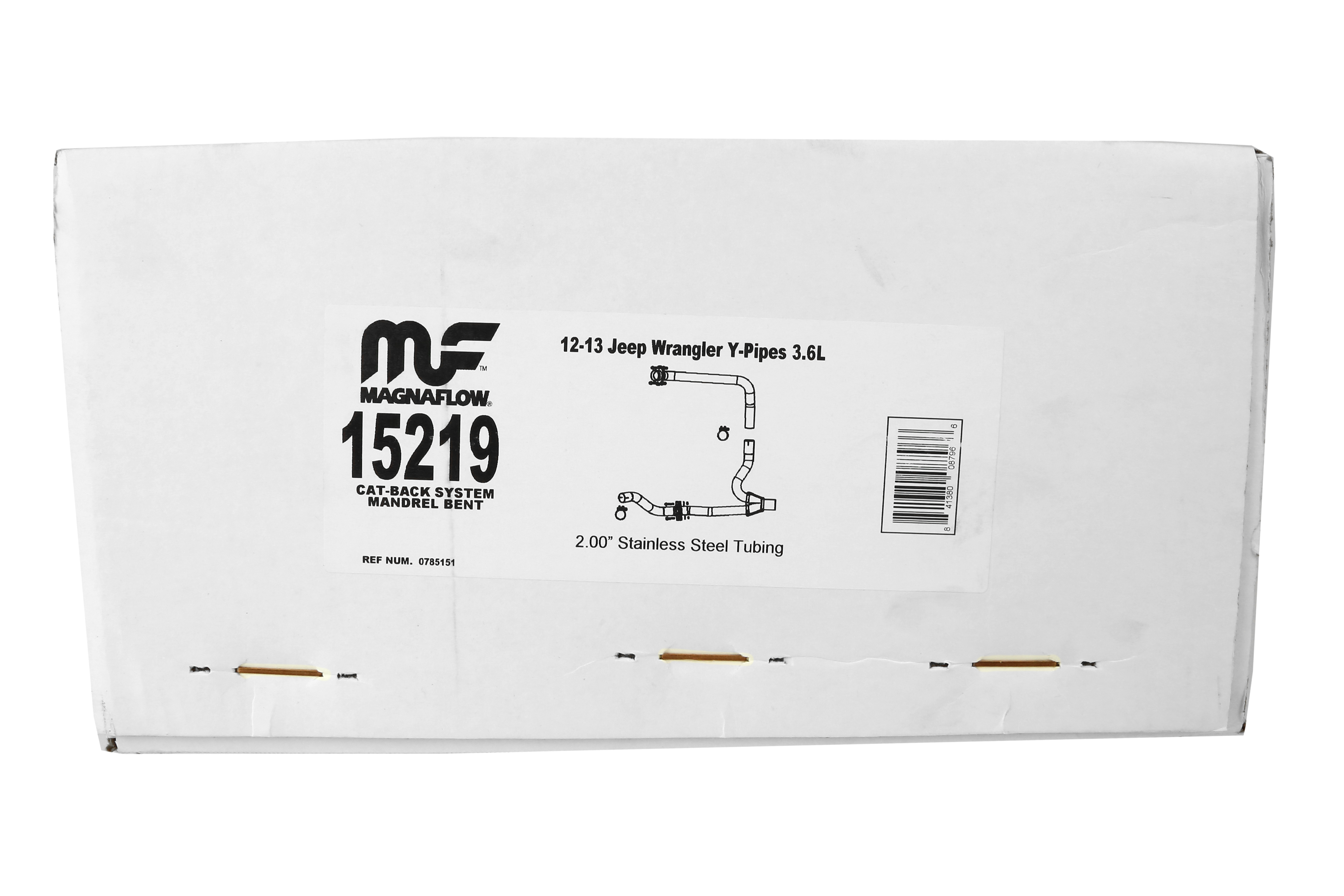 Magniflow 2.5in Stainless Steel Front Pipes