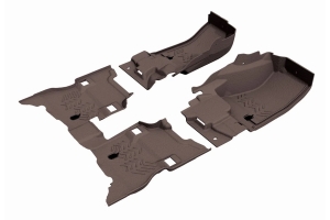 ArmorLite Front and Rear Flooring Kit - Desert Khaki - JK 4Dr