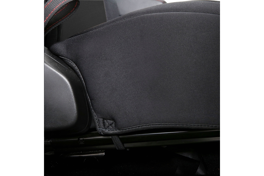 Smittybilt Neoprene Seat Cover Set Front/Rear Black - JL 4dr Non-Rubicon