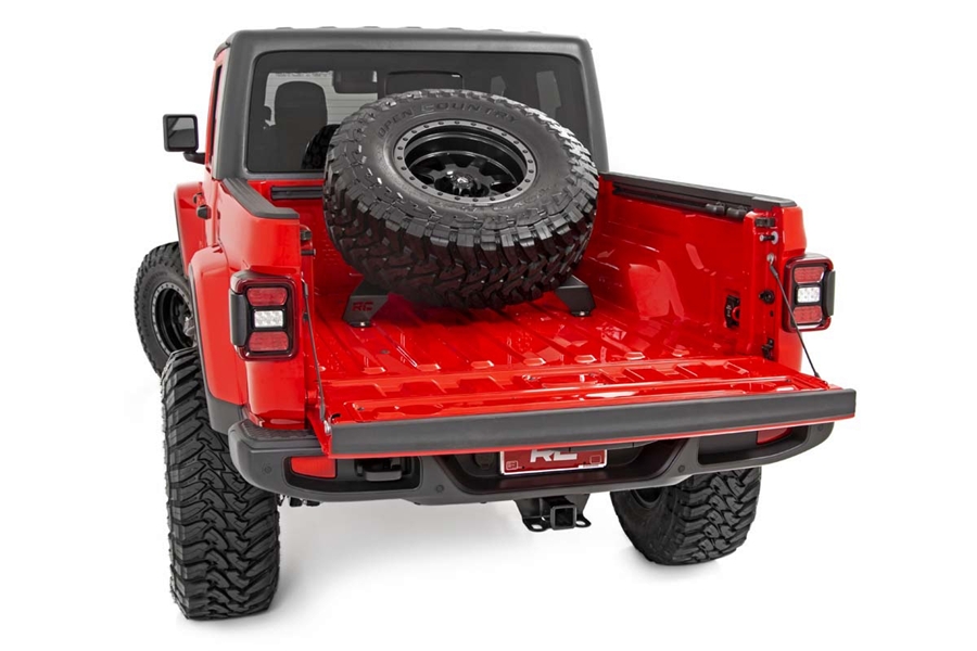 Rough Country Bed Mounted Tire Carrier  - JT