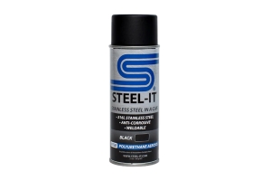 STEEL-IT Polyurethane Aerosol - Black 
