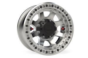 Teraflex Olympus Beadlock Off-Road Wheel, 8x6.5 -12mm - Machined
