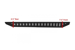 Go Rhino RB20 Running Boards, 57in, Boards Only, Bedliner Coating - Bronco 2dr 2021+