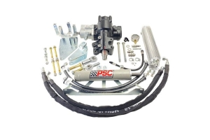 PSC Cylinder Assist EHPS Steering Kit w/ Factory Axles - JL 21+ 4XE/Diesel JT 21+ Diesel