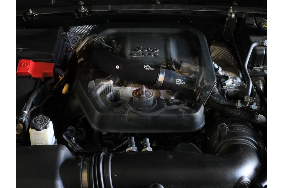 aFe Power BladeRunner 2.5in Aluminum Hot Charge Pipe - Black - JL 2024-25 2.0L