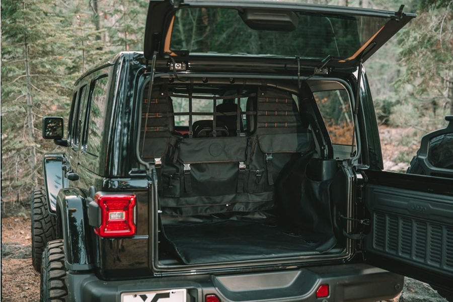 XG Cargo Sportsman Floor Liner w/ Speaker Cut Out - JK 4dr