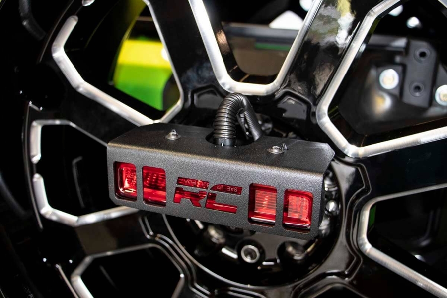 Rough Country 3rd Brake Light Relocation Kit - JL