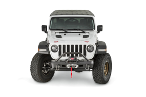 Warn Elite Series Stubby Front Bumper with Tube  - JT/JL