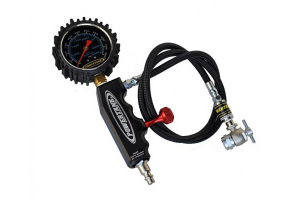 Powertank Deluxe Shock Inflator 500 PSI liquid Gauge  