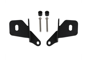 Motobilt A-Pillar Light Mount Kit - Black - JT/JL
