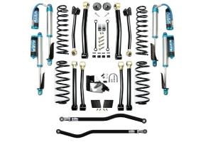 EVO Manufacturing 4.5 Enforcer Lift Kit Stage 4 Plus w/King 2.5 Shocks - JL Diesel