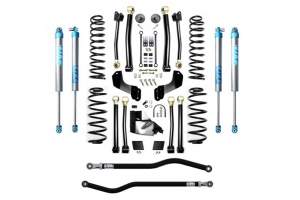 Evo Manufacturing 4.5in Enforcer Overland Stage 4 PLUS Lift Kit w/ King Shocks - JL 4Dr Diesel 