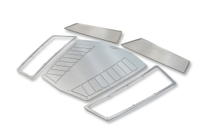 Motobilt Hood Vent Kit - Bare - LJ/TJ/YJ