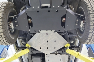 LoD Offroad BLACK OPS Transfer Case Skid Plate - Bare Steel - Bronco 2021+