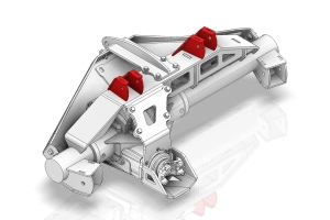 Motobilt Universal Upper Triangulated Link Mount for Front Axle