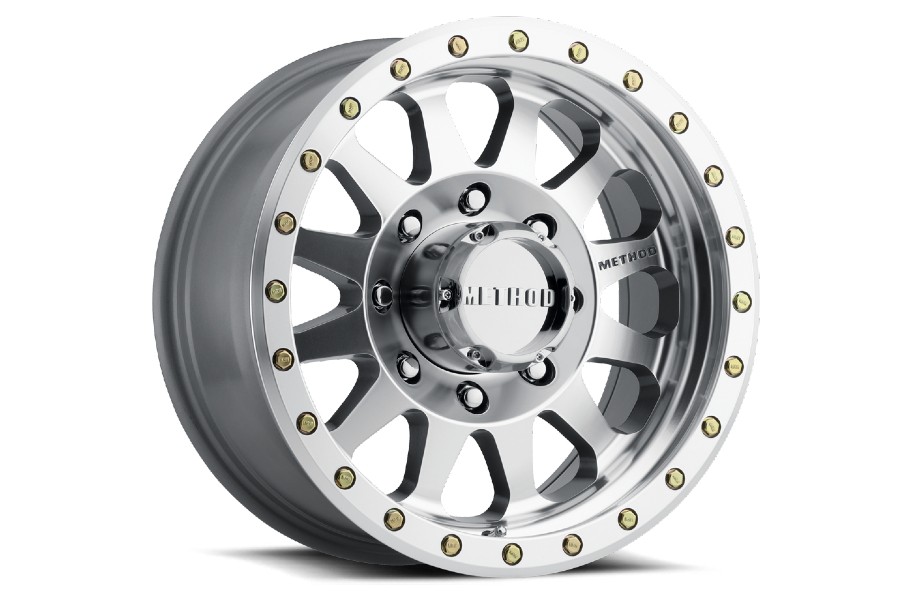 Method Race Wheels 304 Double Standard Series Wheel Machined w/ Clear Coat 16x8.0 6x5.5 - Bronco 2021+