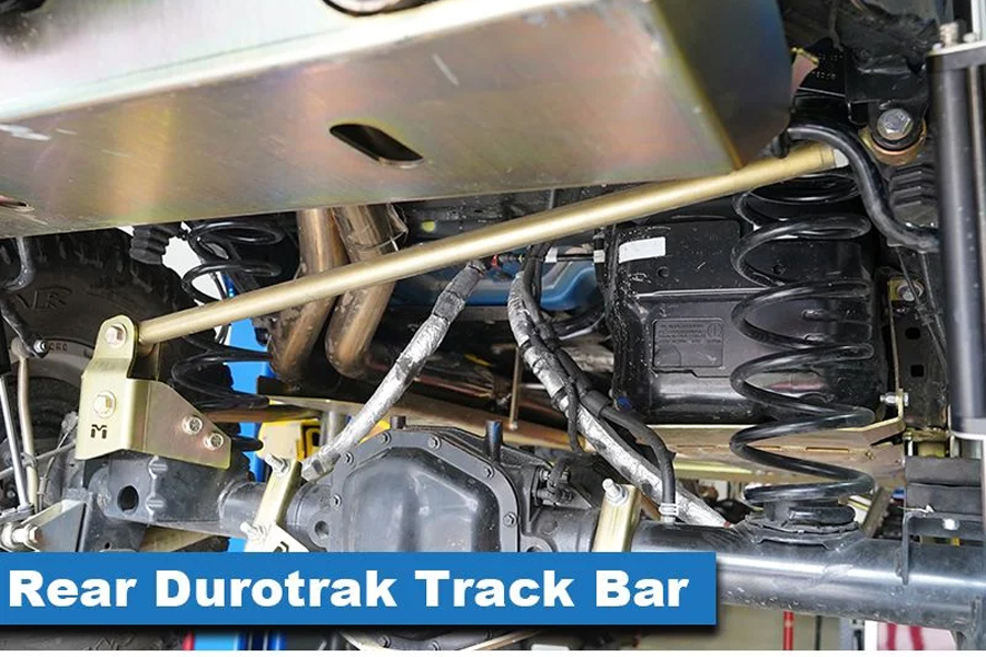 MetalCloak Track Bar - Rear - JL