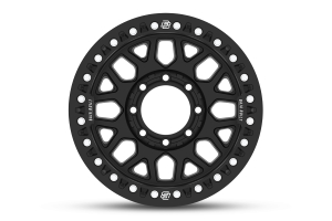 Baja Built Lite Brite OUTLAW Cast Beadlock Wheel, 17x9 8x6.5 -38mm Offset - Black - JT/JL/JK