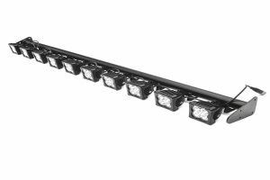 ZROADZ Multi-LED Roof Cross Bar, Includes (10) 3-Inch Light Pods  - JT, JL