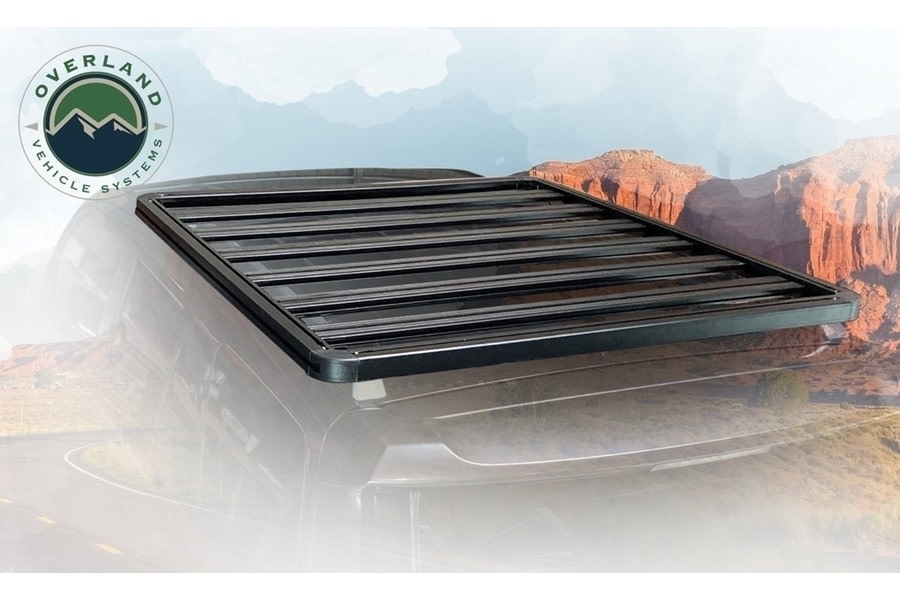 Jeep JK Overland Vehicle Systems Down Range Aluminum Roof Rack 56in x