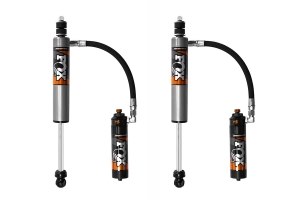 Fox Performance Elite Series 2.5 Reservoir Adjustable Front Shocks (0-2in Lift) - JK