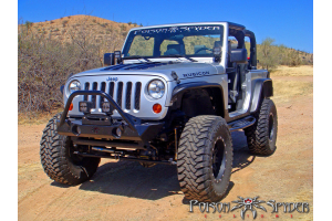 Poison Spyder Narrow Width Crusher Flares Front Aluminum - JK