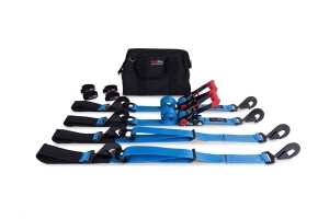 SpeedStrap Essential Off-Road 2in Tie-Down Kit, Blue 