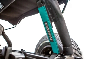 SpiderWebShade Seatbelt Silencers - Teal - JK 4Dr