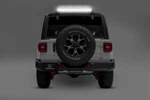 T-REX ZROADZ Rear Window Hard Top Mounting Bracket Kit w/30In LED Light and Wire Harness - JL