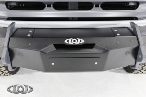 LOD Black Ops Front Bumper Winch Cover Plate - Black - Bronco 2021+