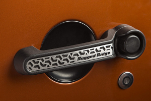 Rugged Ridge Door Handle Inserts, Contrast Tread - JK 