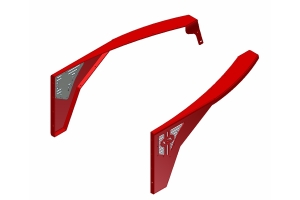 Motobilt 0in Front Flat Fenders - No Inner Fenders - TJ