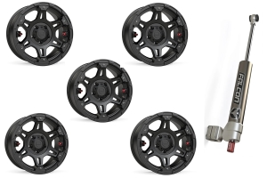 Teraflex Nomad or Olympus Beadlock Wheels w/ Falcon Stabilizer Package