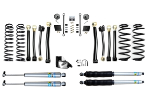 Evo Manufacturing 3.5in Enforcer Stage 4 Lift Kit w/ Bilstein Shocks - JL 