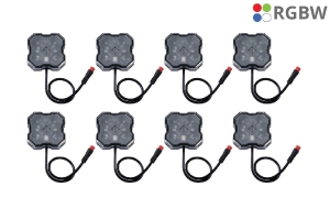 Diode Dynamics Stage Series RGBW LED Rock Light - 8-pack