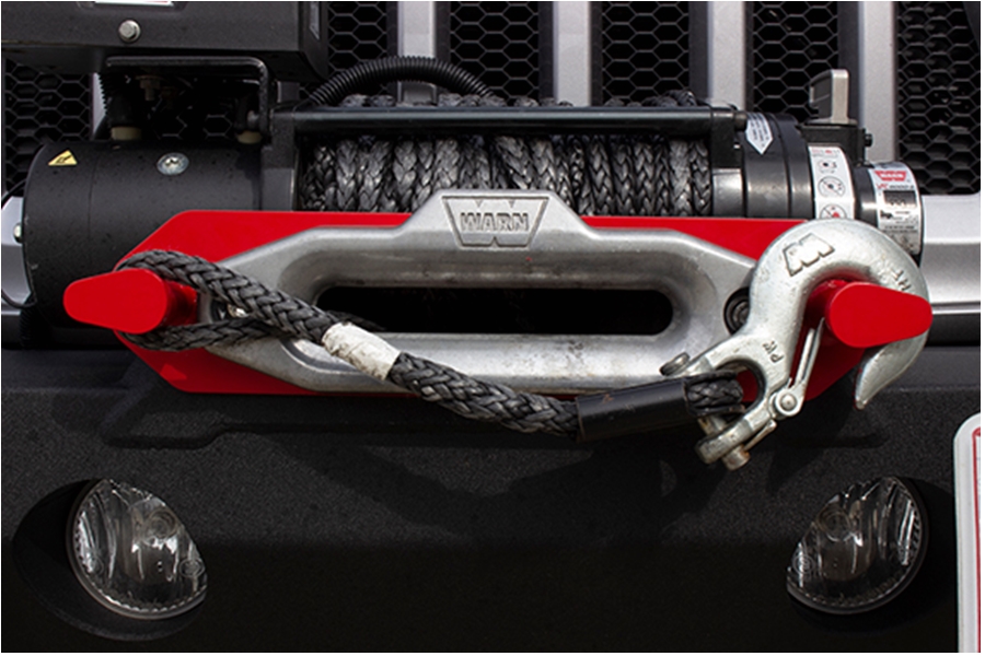 Fishbone Offroad Winch Line Fishhook - Red  - JT/JL/JK