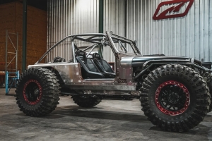 Motobilt Front Cut-in Fender Flares - Bare - YJ